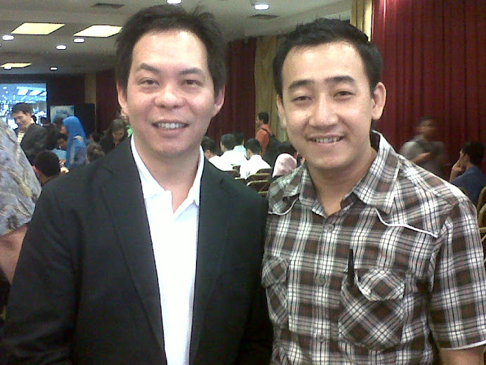 With Ewen Chia, S'pore