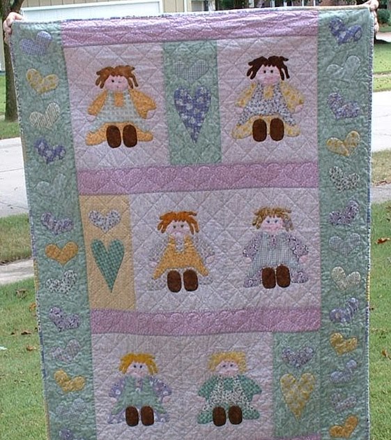 Scraps from Sheryl Quilts for Beautiful Granddaughters