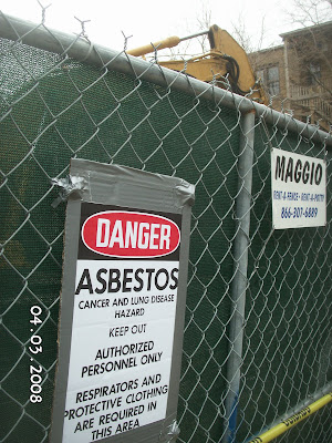 Rogers Park Asbestos at North Shore School demolition