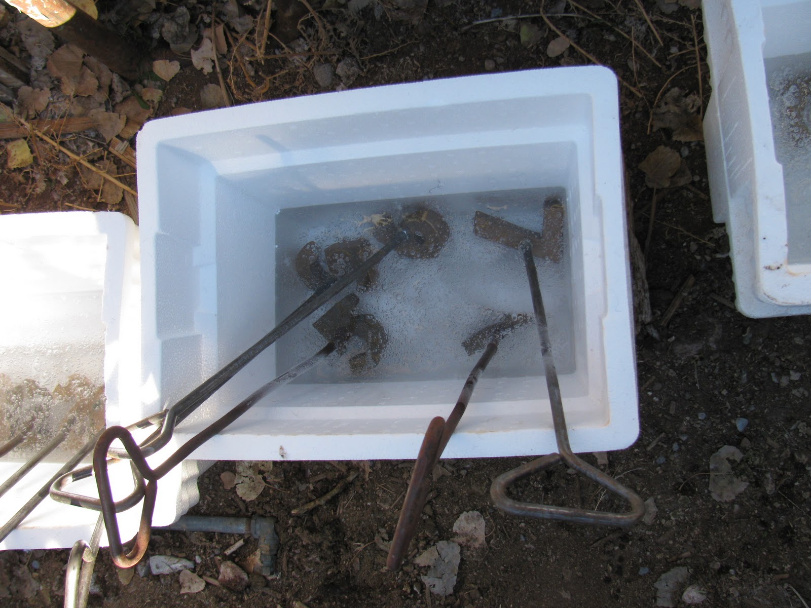 The YF&R Wire Freeze Branding.....