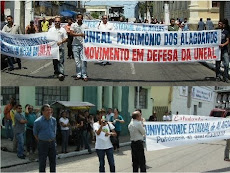 Sindfunesa realiza protesto em Maceió