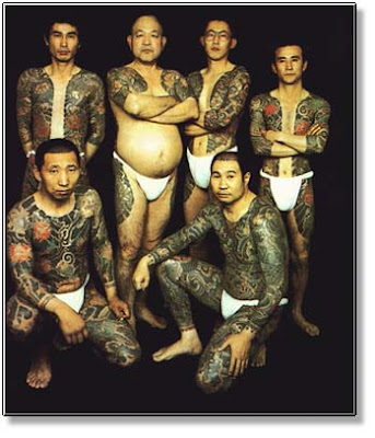 Gang Tattoos – From upper left clockwise: Aryan Brotherhood, Mexican Mafia,