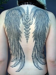 Pictures Of  Wings of Angel Tattoo Designs
