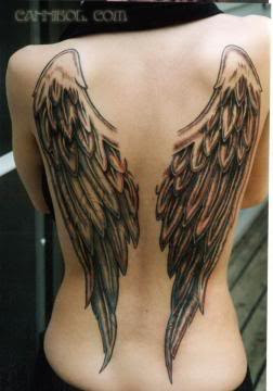 Pictures Of  Wings of Angel Tattoo Designs