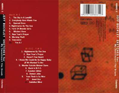 Jeff Buckley Sketches For My Sweetheart The Drunk Raritan