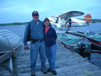 Bob and Carol Kester at Viking Island