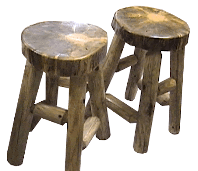  Stools on The Financial Forum  Us Financial Crisis  Selling Two Legged Stools
