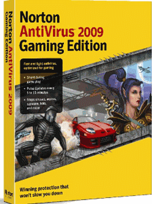 Nortan Antivirus 2009 Gaming Edition v16.1