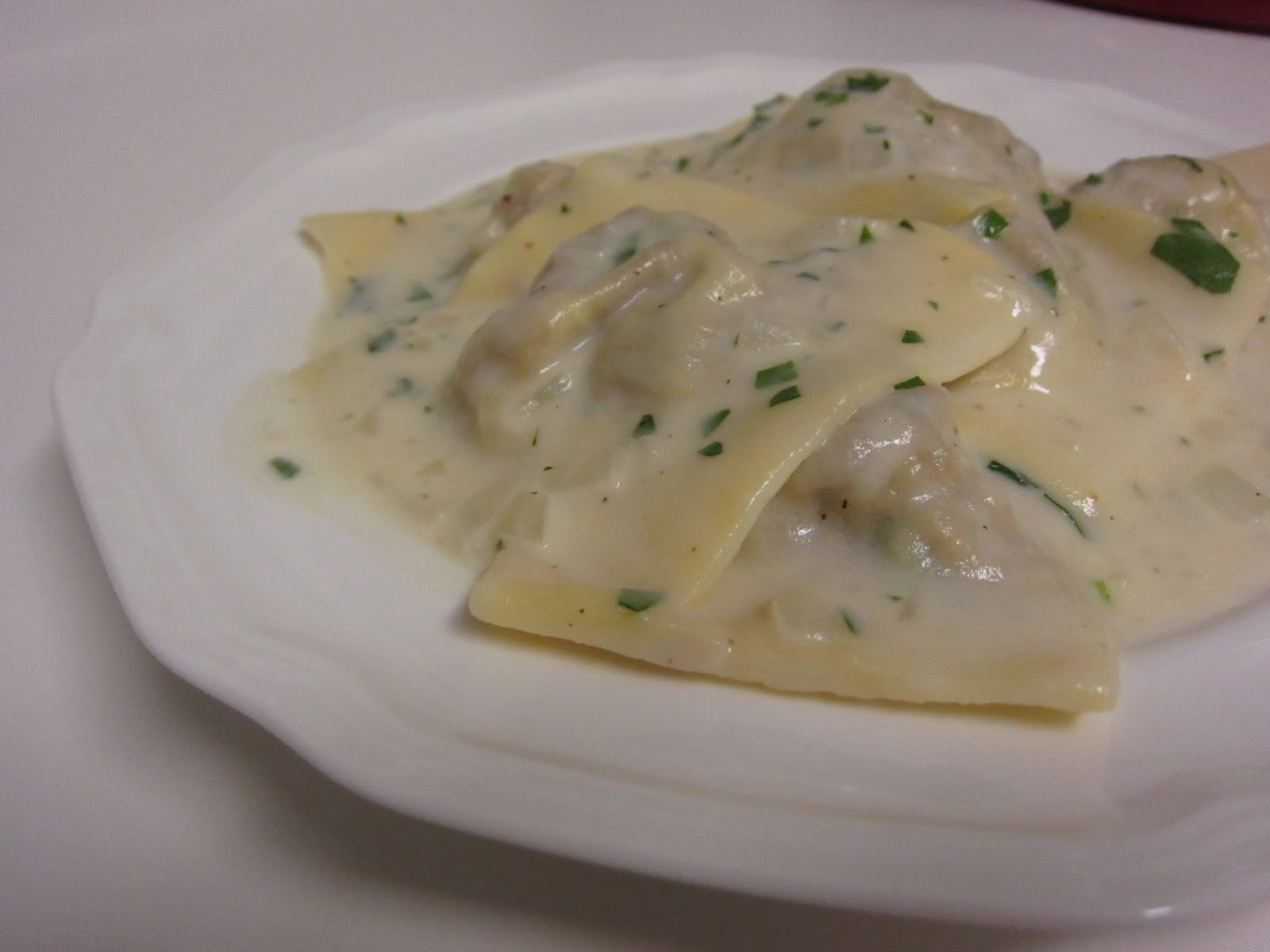 The Saucy Kitchen Thanksgiving ReMix Turkey Cranberry Ravioli