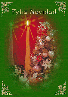PARA COMPARTIR: ¡Feliz navidad a todos! Mi tarjeta de felicitación de