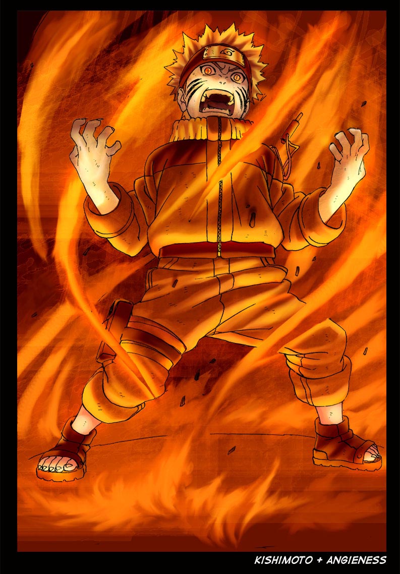 Naruto Get Power Kyubi