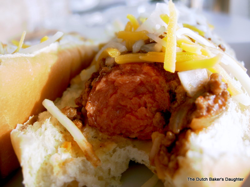 The Dutch Baker's Daughter Cincinnati Chili Dogs