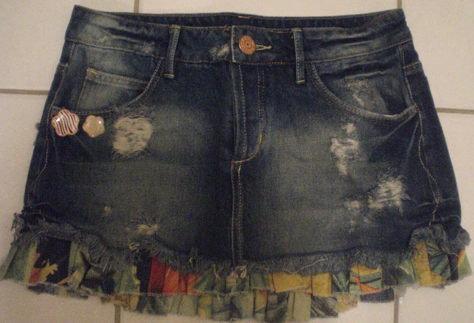 barra de saia tecidos