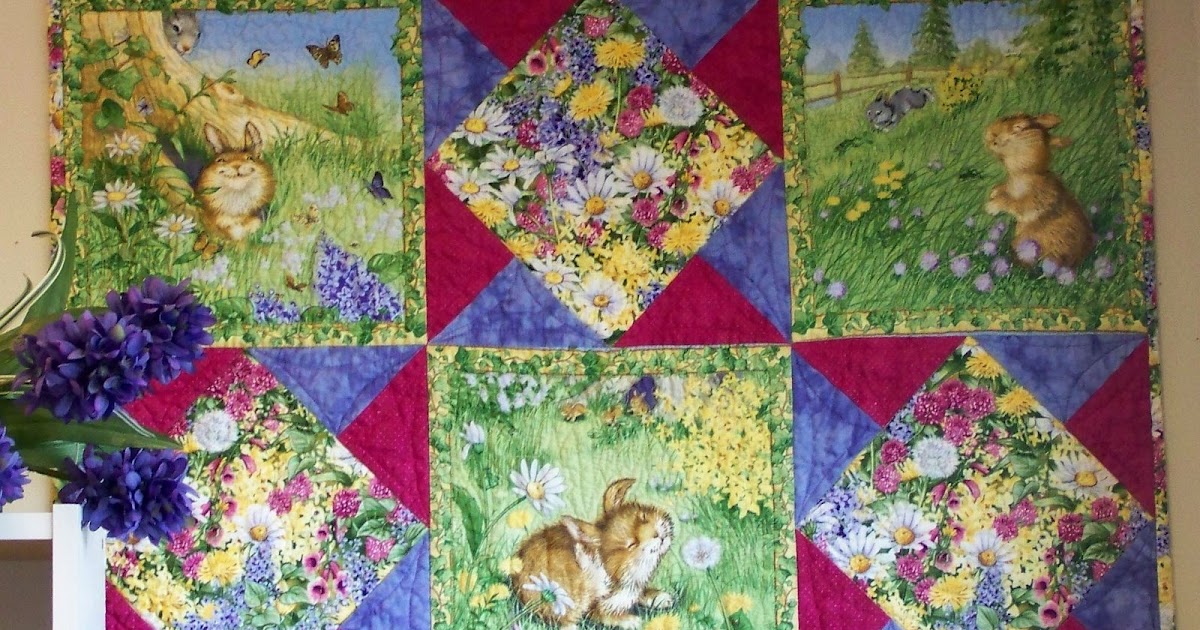 Accio Fabric! Springy Easter quilting