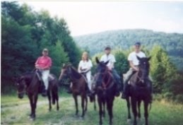 horeseback riding in west virginia