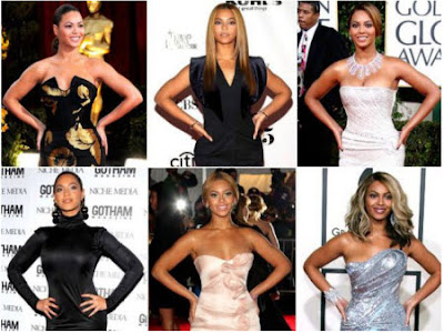 Poses preferidas para las fotos de Beyonce