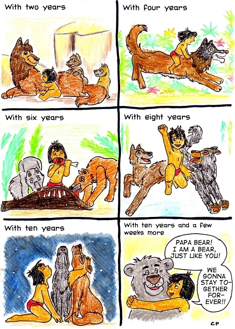 Imagens da Disney - Página 10 Mowgli_Over_the_years_by_Chepseh
