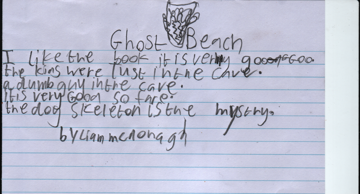 Dyspraxia Intervention Handwriting Sample