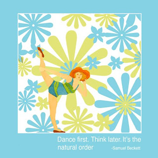 dance art, canvas wrapped giclee print