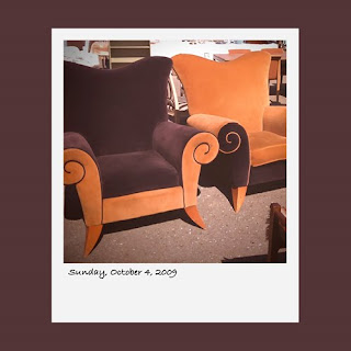 Antiques By The Bay, vintage chairs, iPhone polaroid