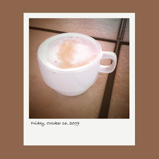 latte coffe iPhone polaroid