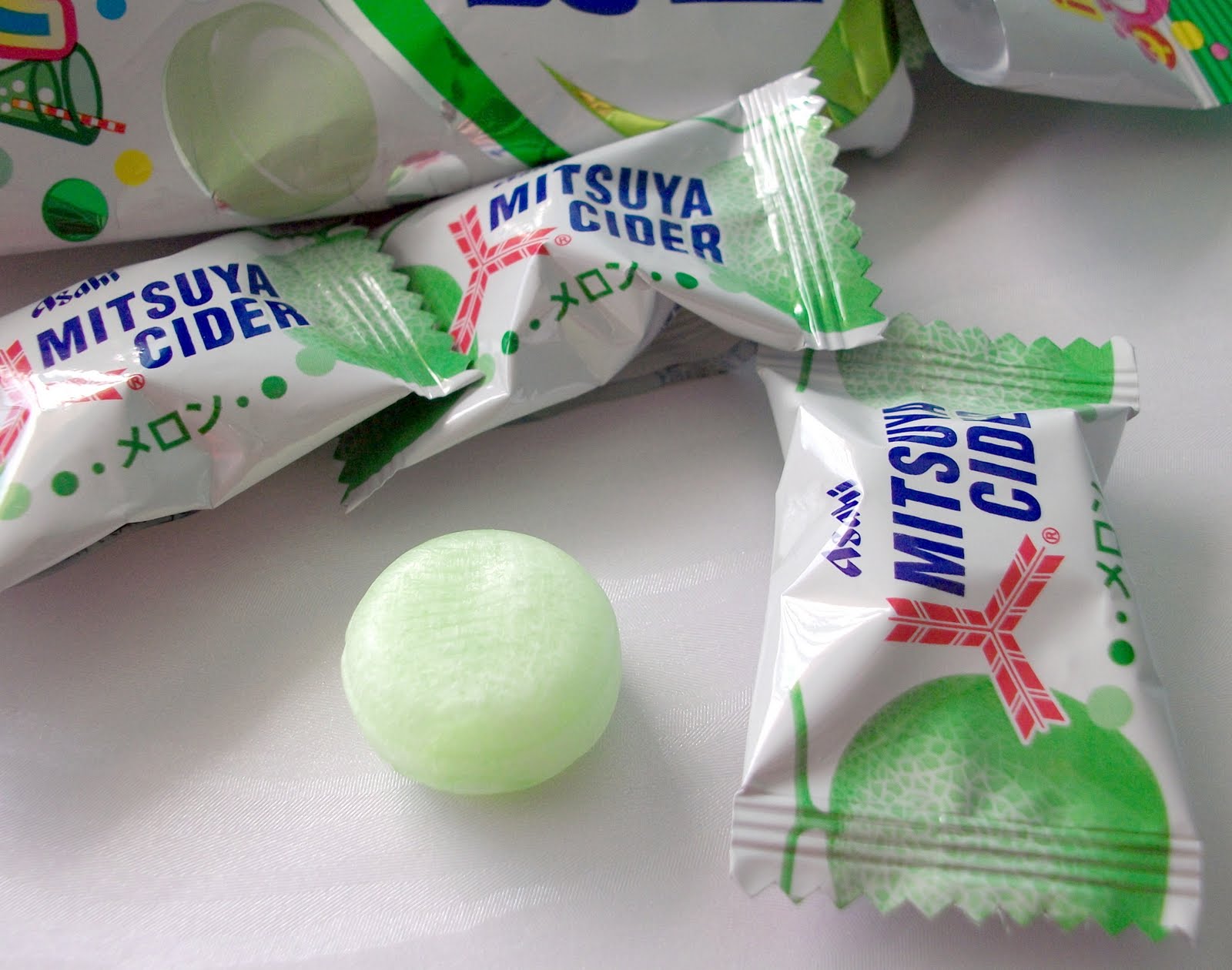 Tasty Japan Asahi Mitsuya Cider Melon Candy 三ツ矢サイダーキャンディー・メロン味