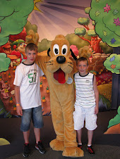 Met Pluto op de foto