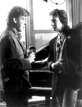 Sir Paul McCartney and Julian Lennon
