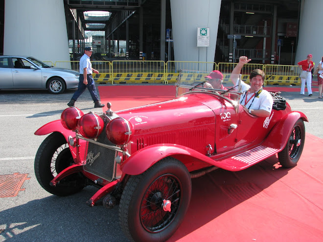 Alfa Romeo 1750 GS Zagato - Marco Pestana e Guido Girotti do Museu Alfa Romeo - " Fiera Milano Rho"