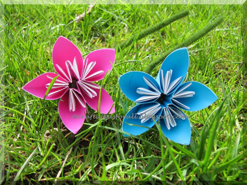 Craft Ideas for all Kusudama Flowers in a Vase