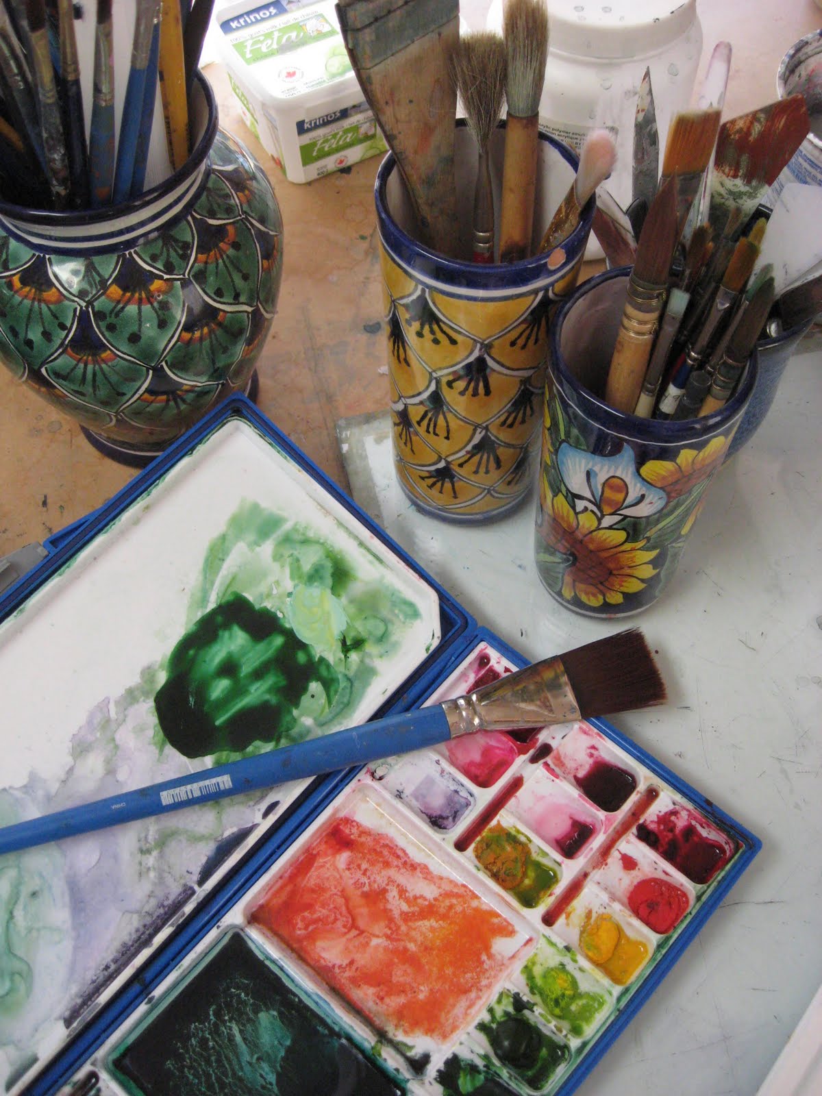 Watercolor & Yoga retreat Sunshine Coast Jan Poynter fine art and