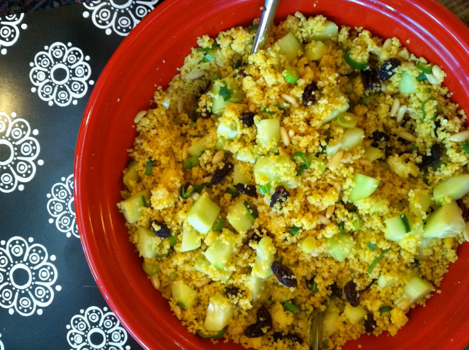 Bobotie & Curried Couscous Salad
