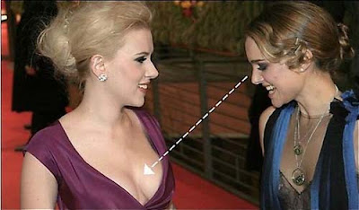 Funny - Celebrities Caught Staring At Wow