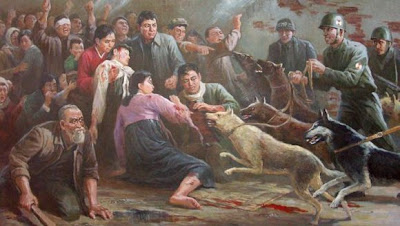 North Korean Barbarism Propaganda