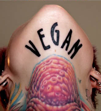 Vegan's Non-Vegetarian Weird Tattoos