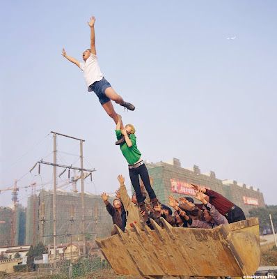 Chinese artist Li Wei’s Optical Illusions