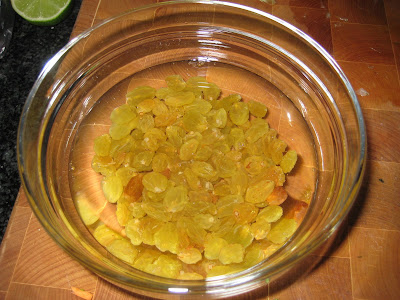 Raisins In Water