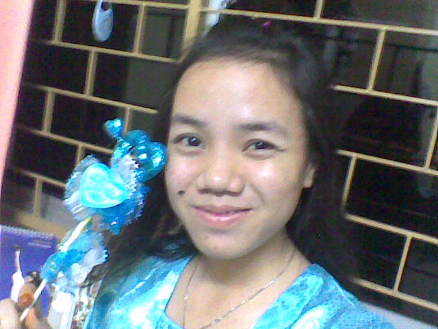 It's me in blue.... totally in blue