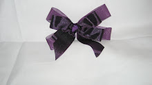 Purple Bow #B21