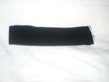 Black Lycra Headband #H4