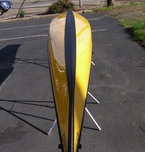 Suburude Kayaker Arma Coating the Keel