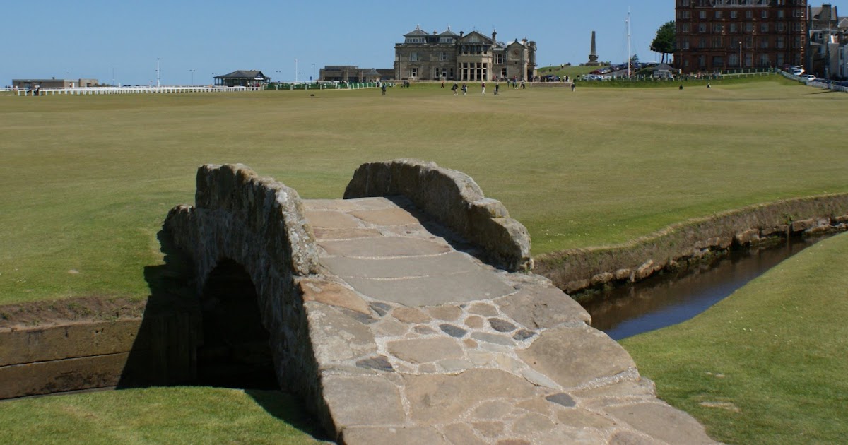 Tour Scotland Photographs Tour Scotland Photograph Video Swilcan Burn