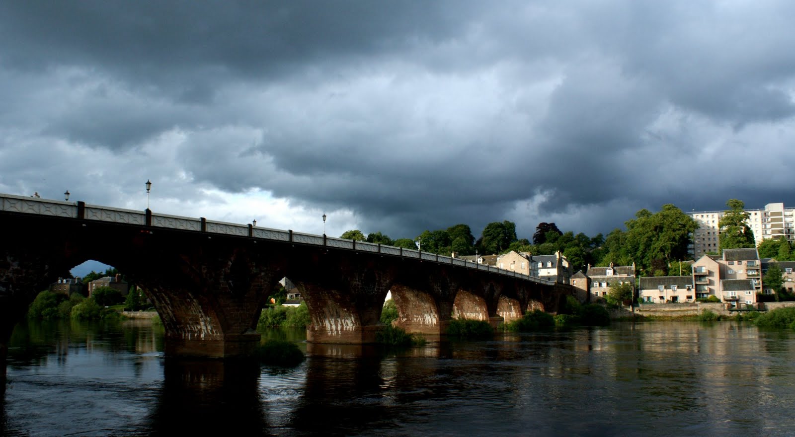 Tour Scotland Photographs July 15th Photograph Old Bridge Perth Scotland