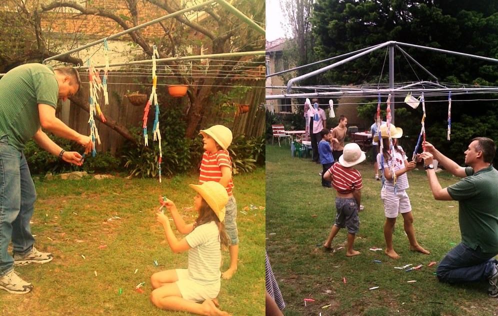 exzuberant Hanging on the Hills Hoist