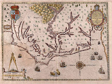John White 1590 Map