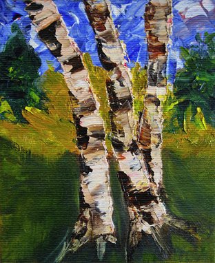 Birch Trees At My Doorstep