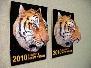 2010 Year of the Tiger Papercraft 3