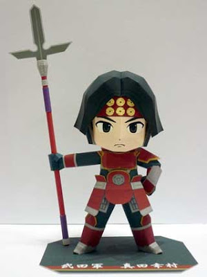 Samurai Warriors Papercraft