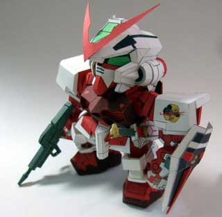 Gundam Astray Papercraft