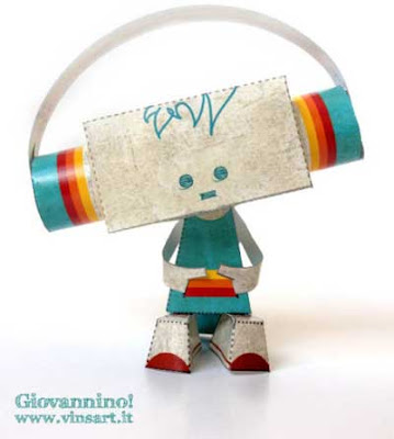 Giovannino Paper Toy
